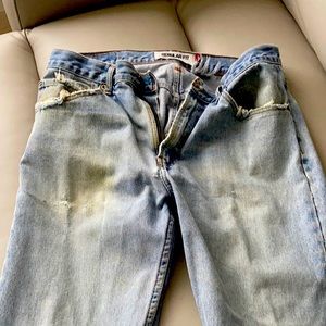 Men’s Levi Strauss 505 25 year old jeans. Size 33/30. Regular fit